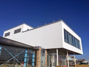 Hornsea Leisure Centre in progress