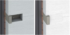 Iso-Corner is extremely versatile and suits all insulation depths