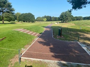 TERRABASE CLASSIC RESIN BOUND PATHWAYS FOR GOLF COURSE IN BIRKENHEAD